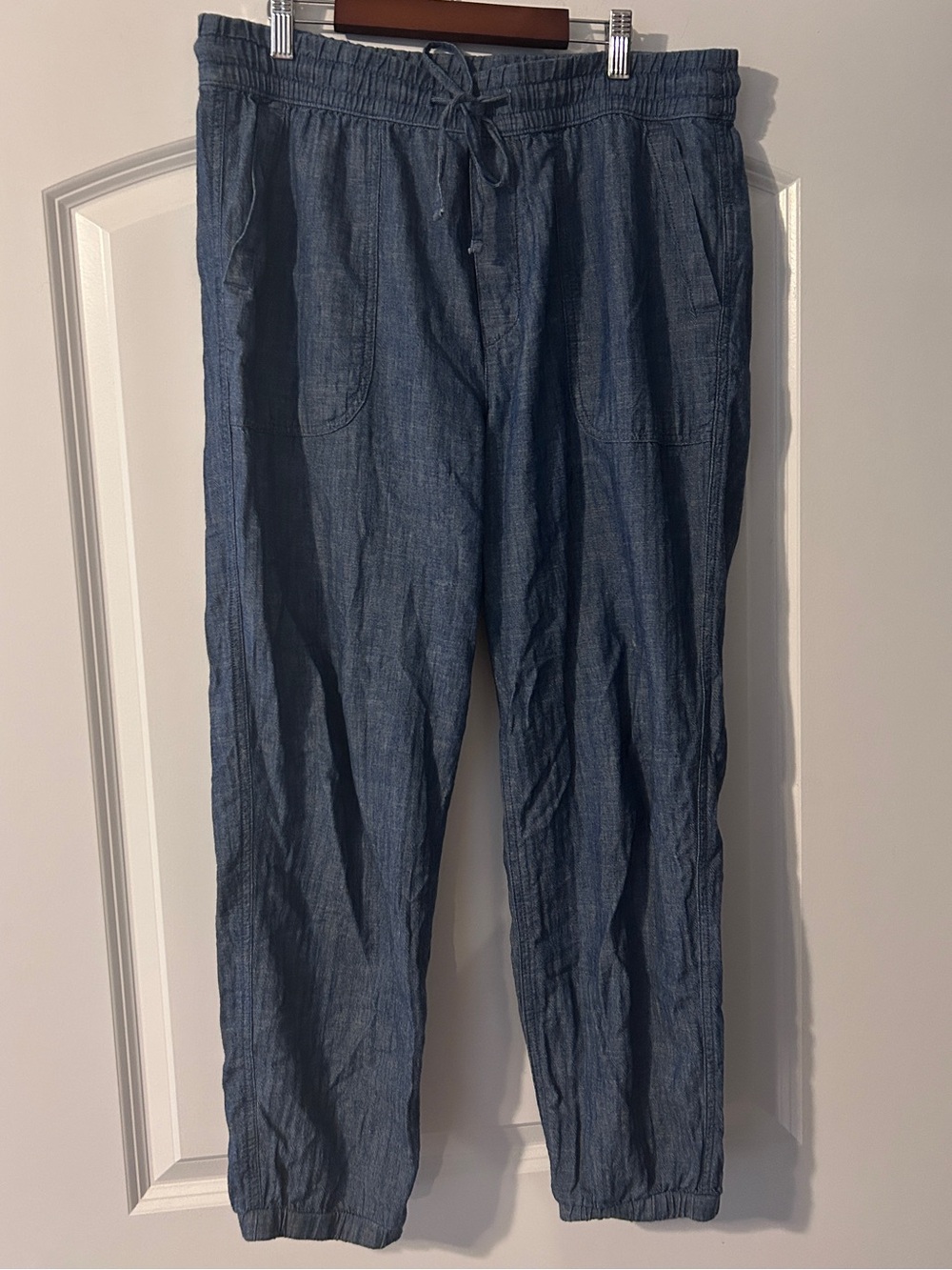Women’s GAP Jean Drawstring Jogger Pants Size Large